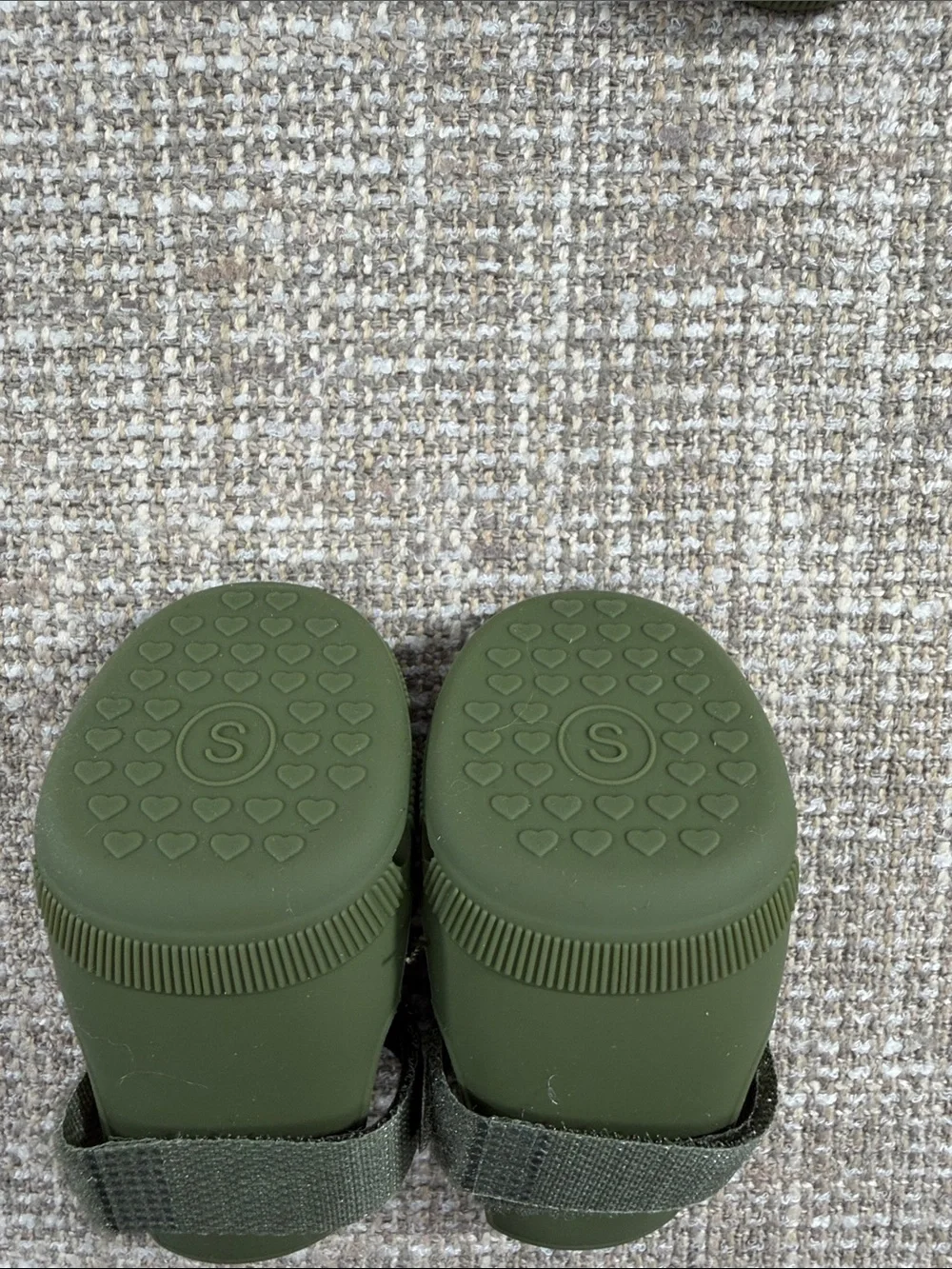Olive green Phymorse Dog Shoes for Hot Pavement - Blue Box